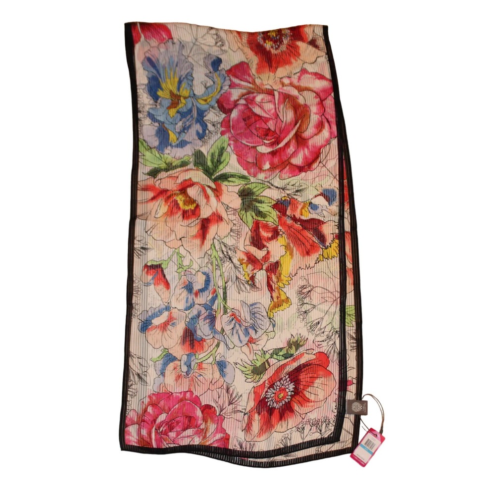 Vince Camuto 72" x 18" Floral Oblong Scarf #VC3026